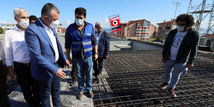 Başkan Büyükakın, “Darıca’daki depomuzun yüzde seksenini tamamladık”