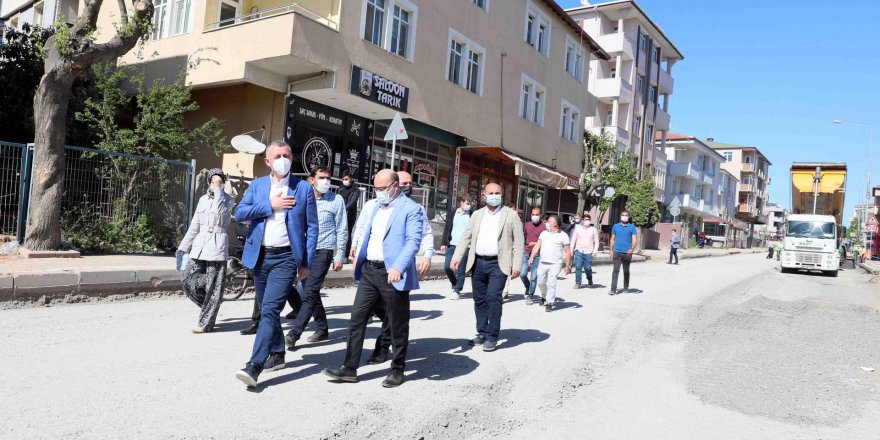 Büyükakın, Darıca'da çalışmaları inceledi
