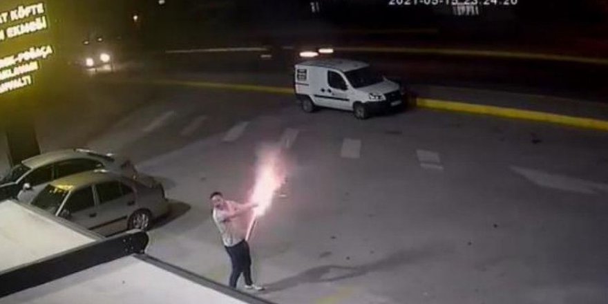 Kutlama yaparken canından oluyordu!