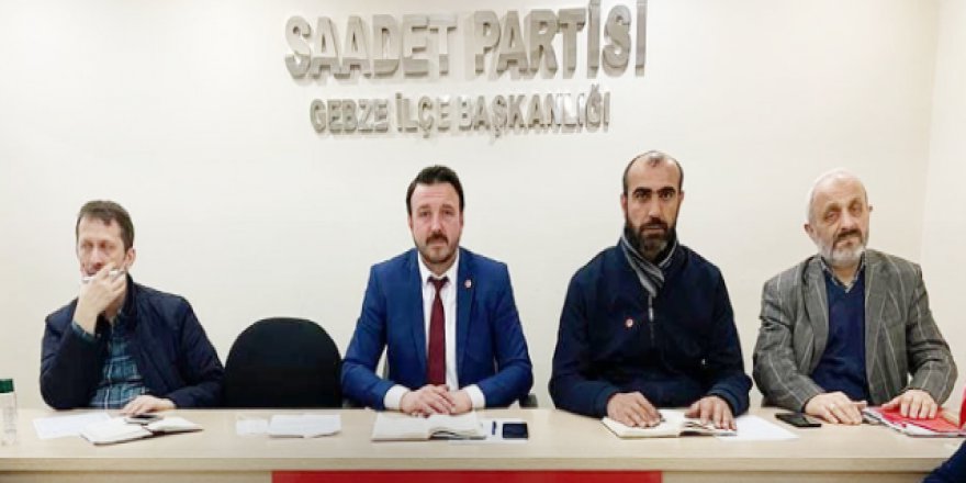 Saadet Partisi İsrail’i kınadı