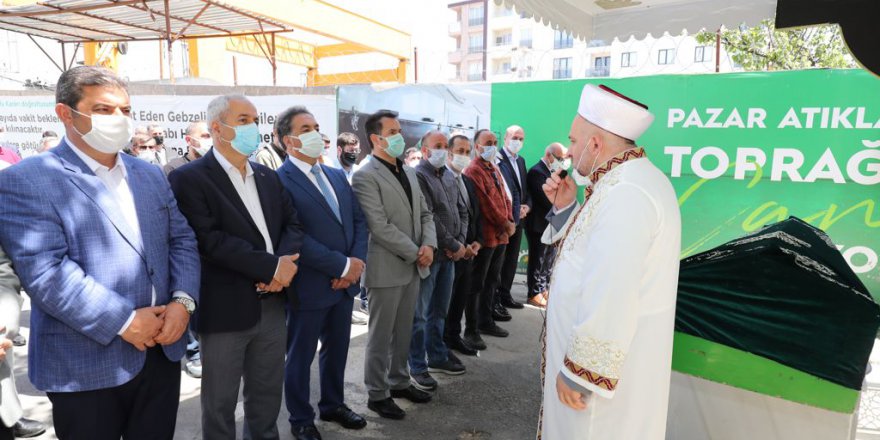 Kaymakam Güler  Okur’un  babasının cenazesine katıldı