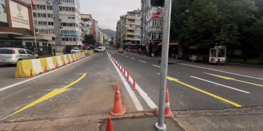 Cadde de yeni düzenleme