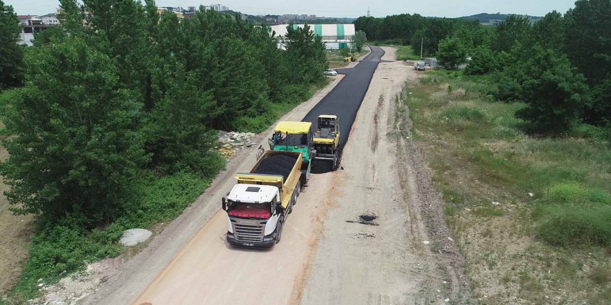 Asfaltlama çalışmaları sürüyor