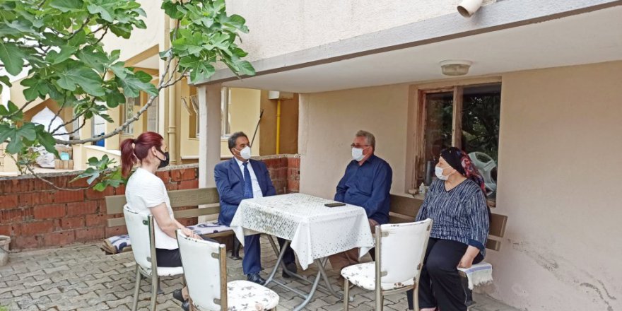 Kaymakam  Güler’den şehit  yakınları ve gazilere ziyaret