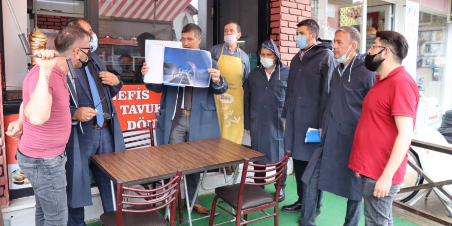 Cadde'nin geleceği esnafla birlikte planlıyor