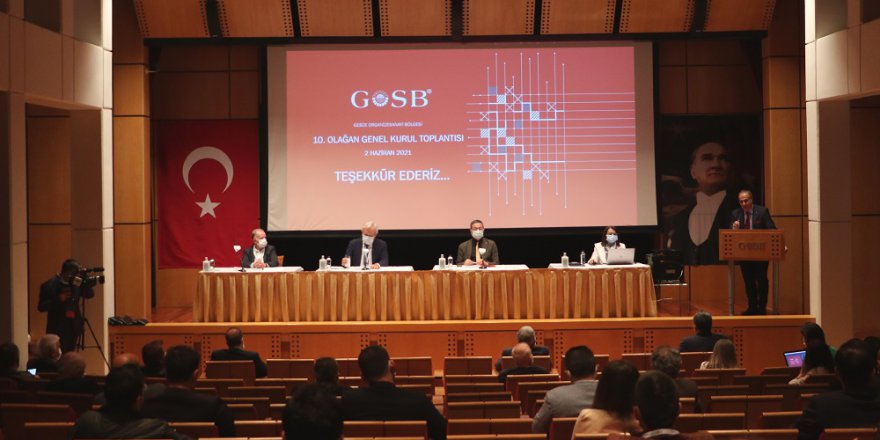 GOSB 10. genel kurulu gerçekleştirildi