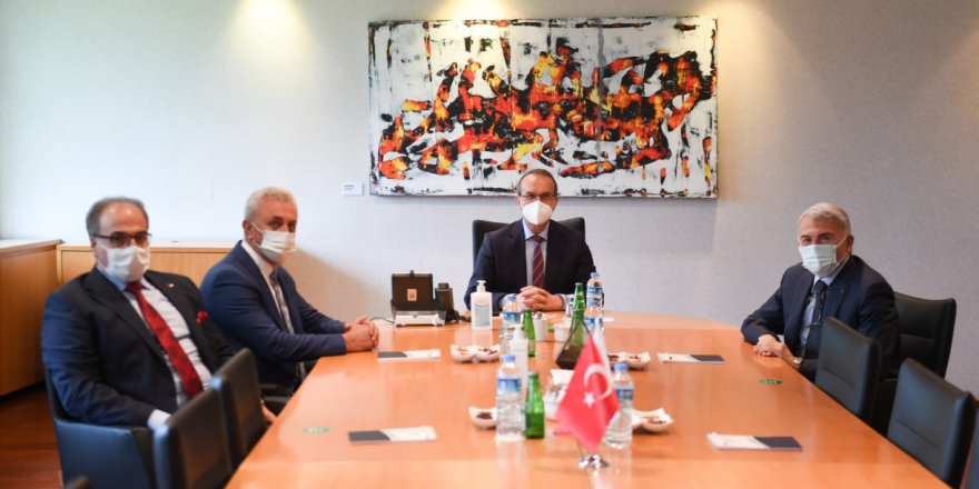 Vali Yavuz, iş dünyası ziyaretlerine devam ediyor