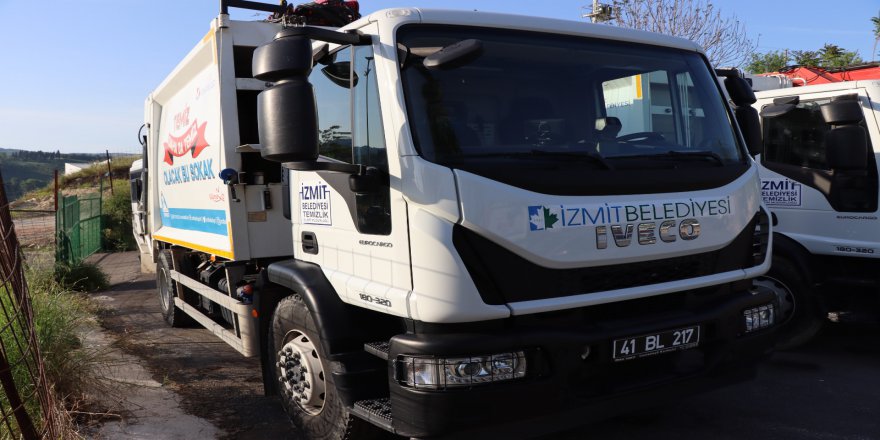 İzmit’in çöp kamyonlarından bahar kokusu yayılacak