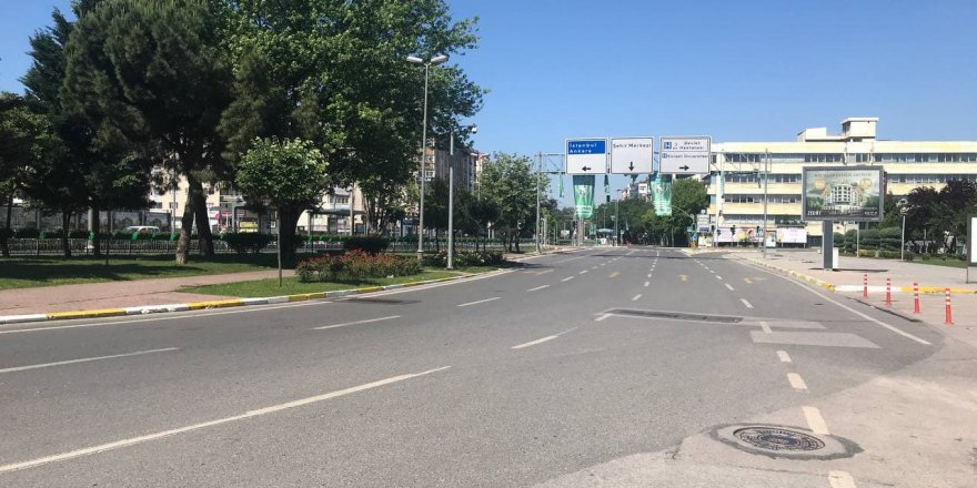 Kocaeli’de sokağa çıkma kısıtlamasına uyuldu