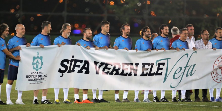 Büyükşehir’den 2’nci “Şifa Veren Ele Vefa Futbol Şöleni”
