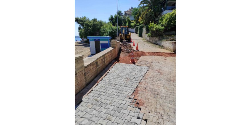 Kerpe Sahili yaza hazırlanıyor