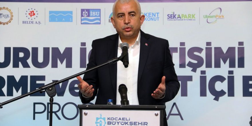 Büyükşehir’de yöneticilere hizmet içi eğitim