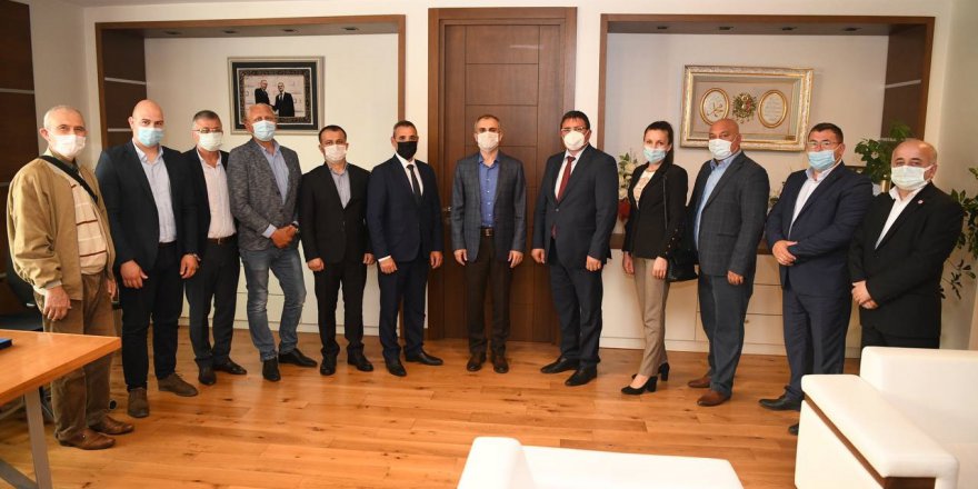 Başkan Çiftçi, HÖH heyetini ağırladı