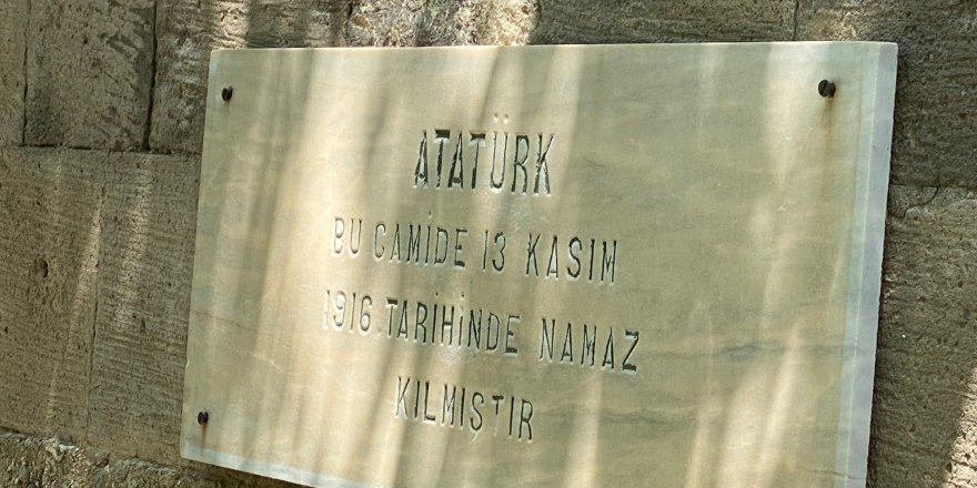 “Atatürk’ün de namaz kıldığı tarihi ibadethane harabeye dönmüş durumda”