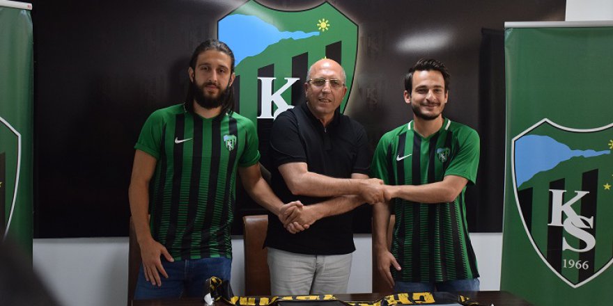 Kocaelispor, Mevlüt Çelik ve İlyas Kubilay Yavuz'u kadrosuna kattı