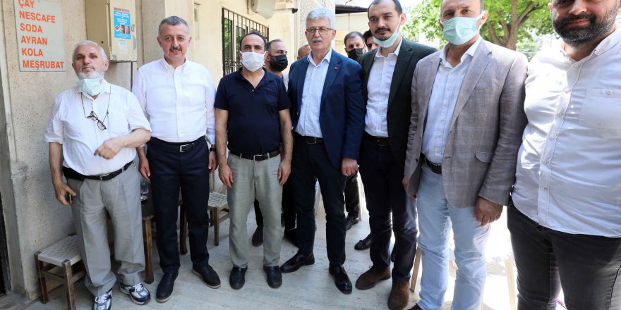 Büyükakın, vatandaşlarla buluştu