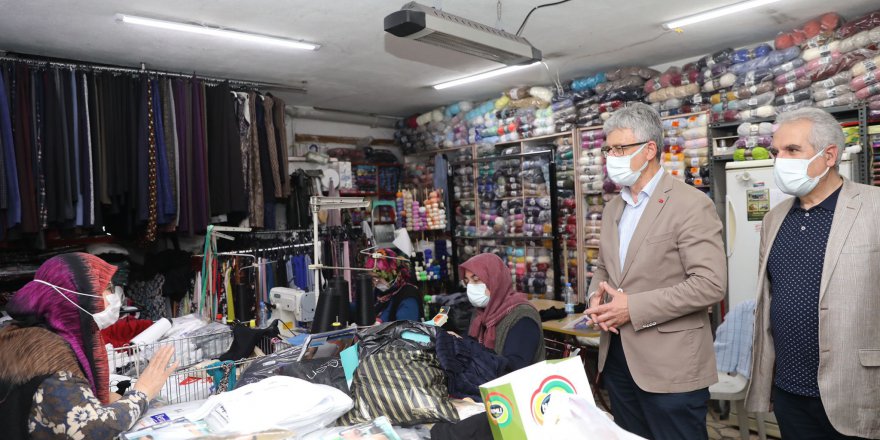 Ellibeş’ten esnaf ziyaretleri
