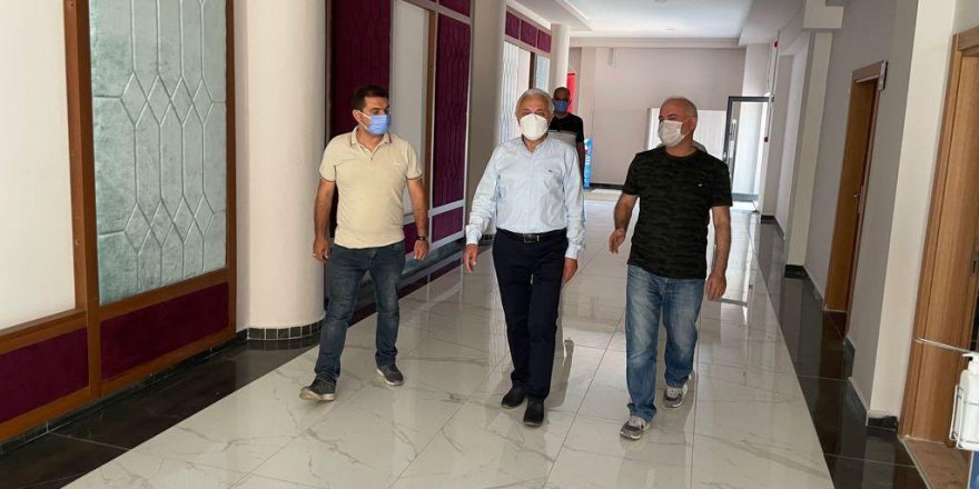 Müdür Çelik incelemelerde bulundu