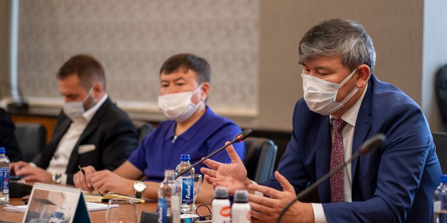 GEBKİM OSB, Kazak Heyetini Ağırladı