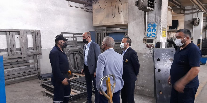 Metal-İş’ten işyerleri ziyaretleri