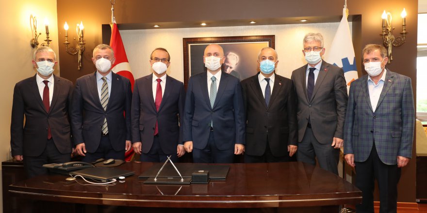 Bakan Karaismailoğlu’ndan Başkan Büyükgöz’e Ziyaret