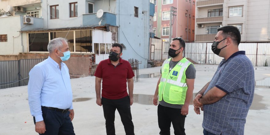 Sarı Cami Meydan Projesi Başkan Büyükgöz’ün takibinde