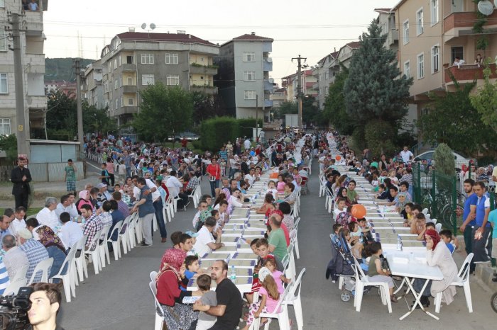 “Köşker Gaziler birlikte oruç açtı”