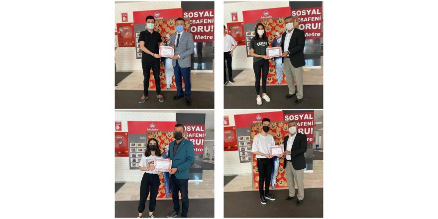 Bahçeşehir Koleji’ne teşekkür belgesi verdiler