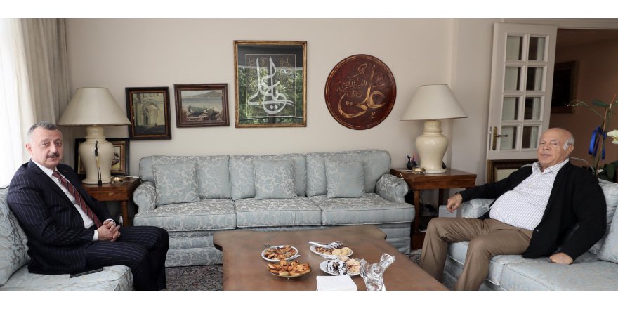 Büyükakın, İzzettin Doğan’ı ziyaret etti