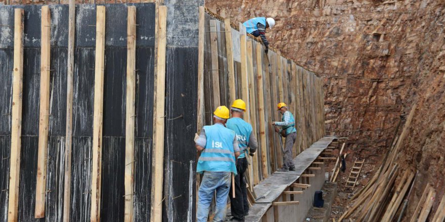 Su deposu çalışmaları tam gaz ilerliyor