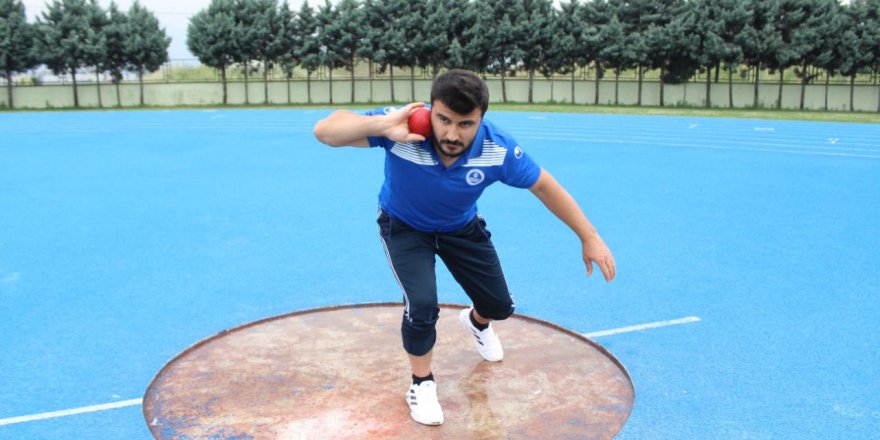 Görme engelli Samet’in hedefi olimpiyat