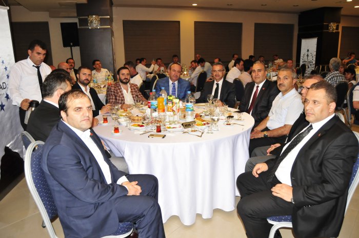 TÜMSİAD üyeleri geleneksel iftar yemeğinde buluştu