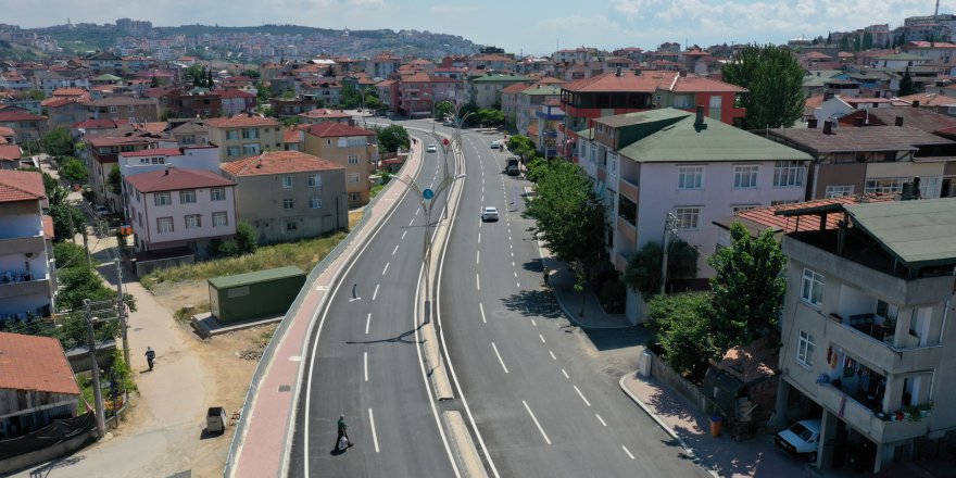 Darıca Cengiz Topel Caddesi’ne son dokunuş