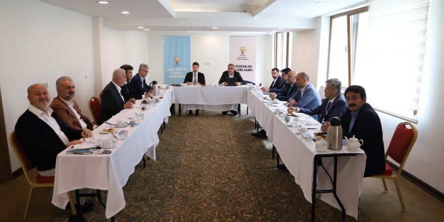 Başkan Ellibeş, Kızılcahamam Kampı’na katıldı