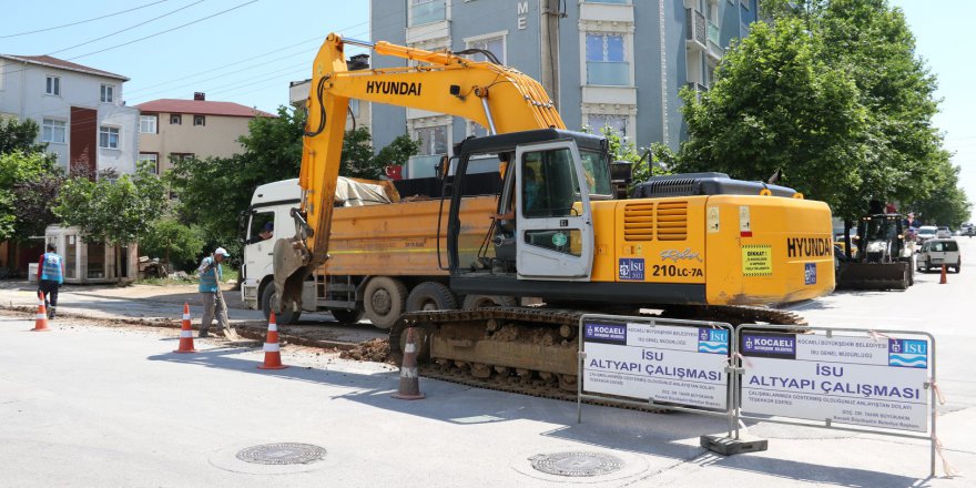 Gebze’deki önemli noktalara içme suyu hattı imalatı