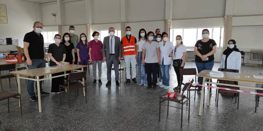 Pehlevan saha ziyaretlerinde bulundu