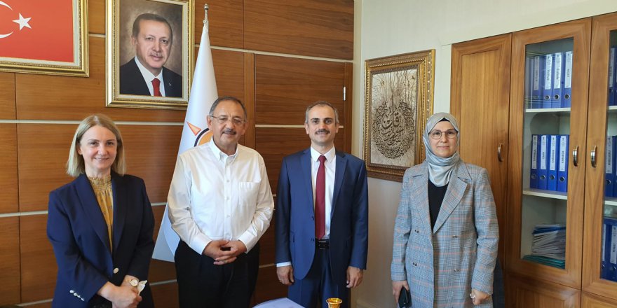 Çiftçi Ankara’da ziyaretlerde bulundu