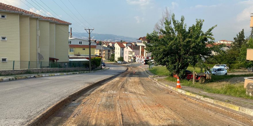 Anafartalar Caddesi’nde üstyapı yenileniyor