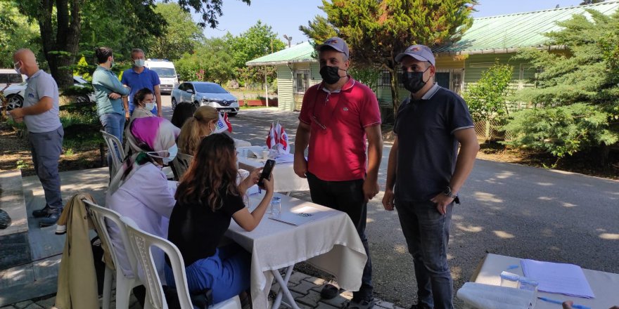 Pehlevan aşılama çalışmalarını yerinde inceledi