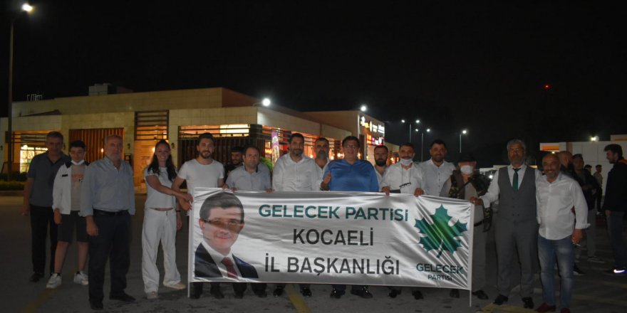 Gelecek Kocaeli’den, Davutoğlu’na destek