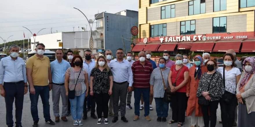 CHP’liler sorunları yerinde inceledi