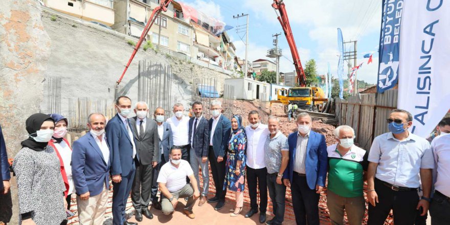 Yenidoğan Kültür Merkezi’nin temeli atıldı