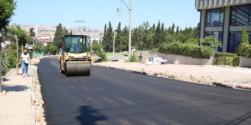 Darıca Battalgazi Caddesi’nde yoğun çalışma