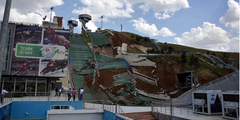 600 milyon liraya malolan kayakkuleleri çöktü