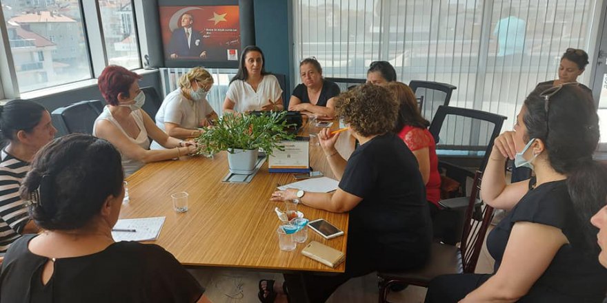 CHP’li kadınlar Çayırova’da çıkarma yaptı