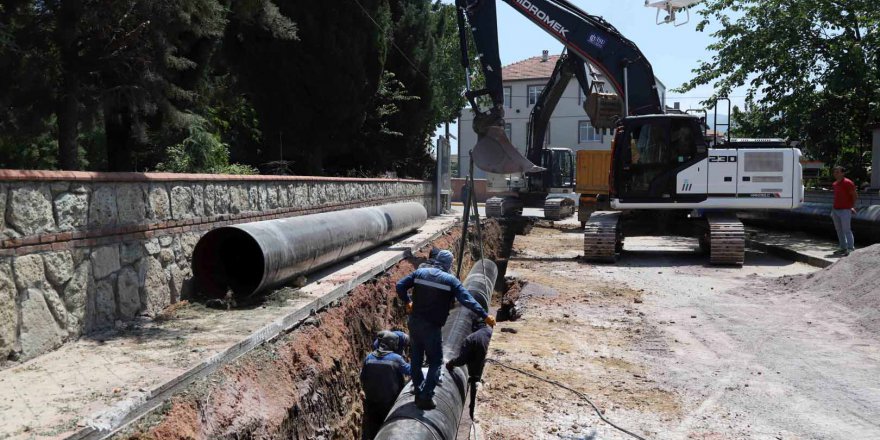 Karakaya içme suyu hattının yüzde 82’si tamamlandı