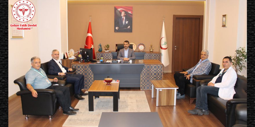 Ak Partili Recep Kaya’dan başhekime ziyaret