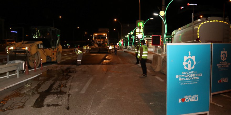 Gebze İstanbul Caddesi’nde bitmeyen çalışma