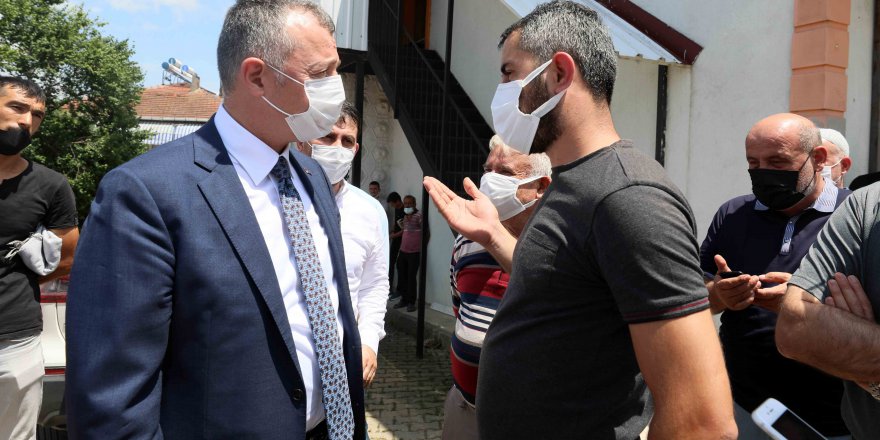 Büyükakın köy sakinleriyle bir araya geldi