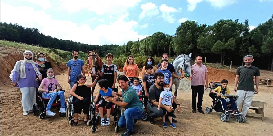 Çocuklar doyasıya eğlendi